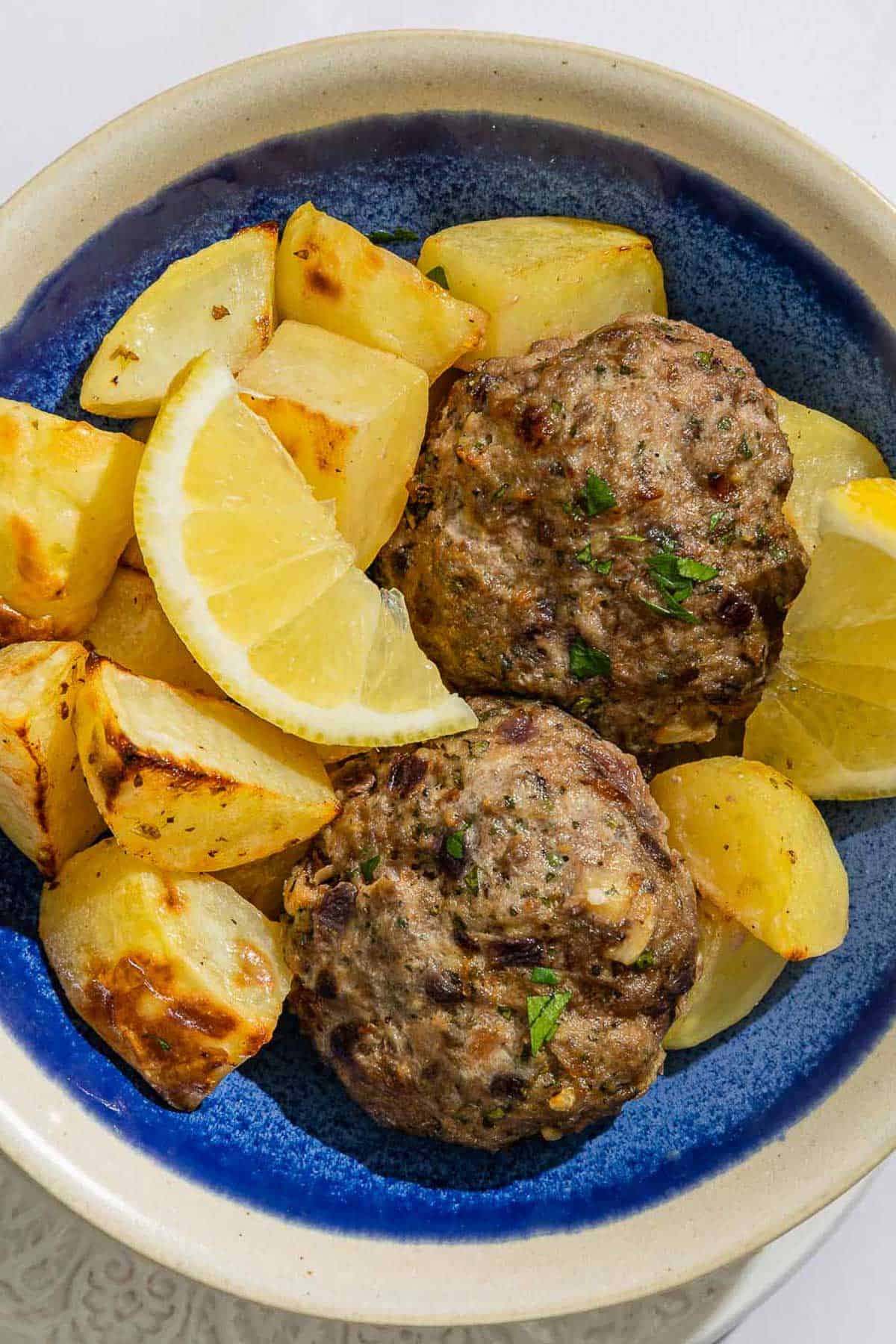 Biftekia (Baked Greek Beef Patties)-image