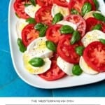 Caprese Salad pin image 1.