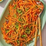 Carrot salad with herbs pin image 3.