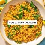 Spinach couscous pin image 4.