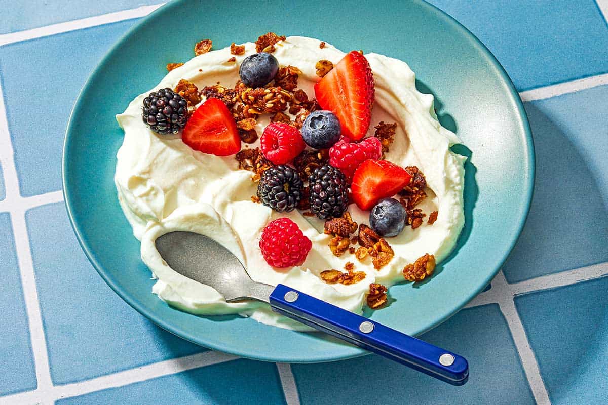 How to Make Thick, Creamy Greek Yogurt with Just 2 Ingredients