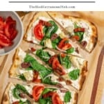 Flatbread pizza pin image 2.