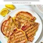Grilled Pork Chops pin image 1.
