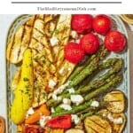 Grilled Vegetables pin image 1.