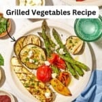 Grilled Vegetables pin image 2.