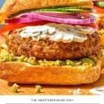 Turkey burgers pin image 1.