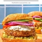 Turkey burgers pin image 2.