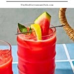 Watermelon lemonade pin image 1.