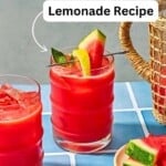 Watermelon lemonade pin image 2.