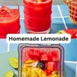 Watermelon lemonade pin image 3.