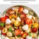 Pinta salad of Caprese Pasta Image 1.