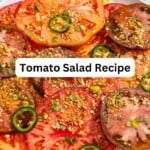 Pin image 3 for Heirloom Tomato Salad.
