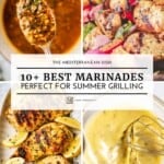 Marinades round-up pin image 1.