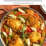 Spanish recipes pin image 1.