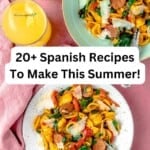 Spanish recipes pin image 3.