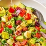 Avocado salad pin image 2.