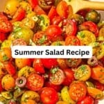 Cherry tomato salad pin image 3.