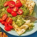 Baked sea bass pin image 2.