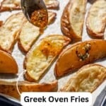 Greek Oven Fries pin image 2.