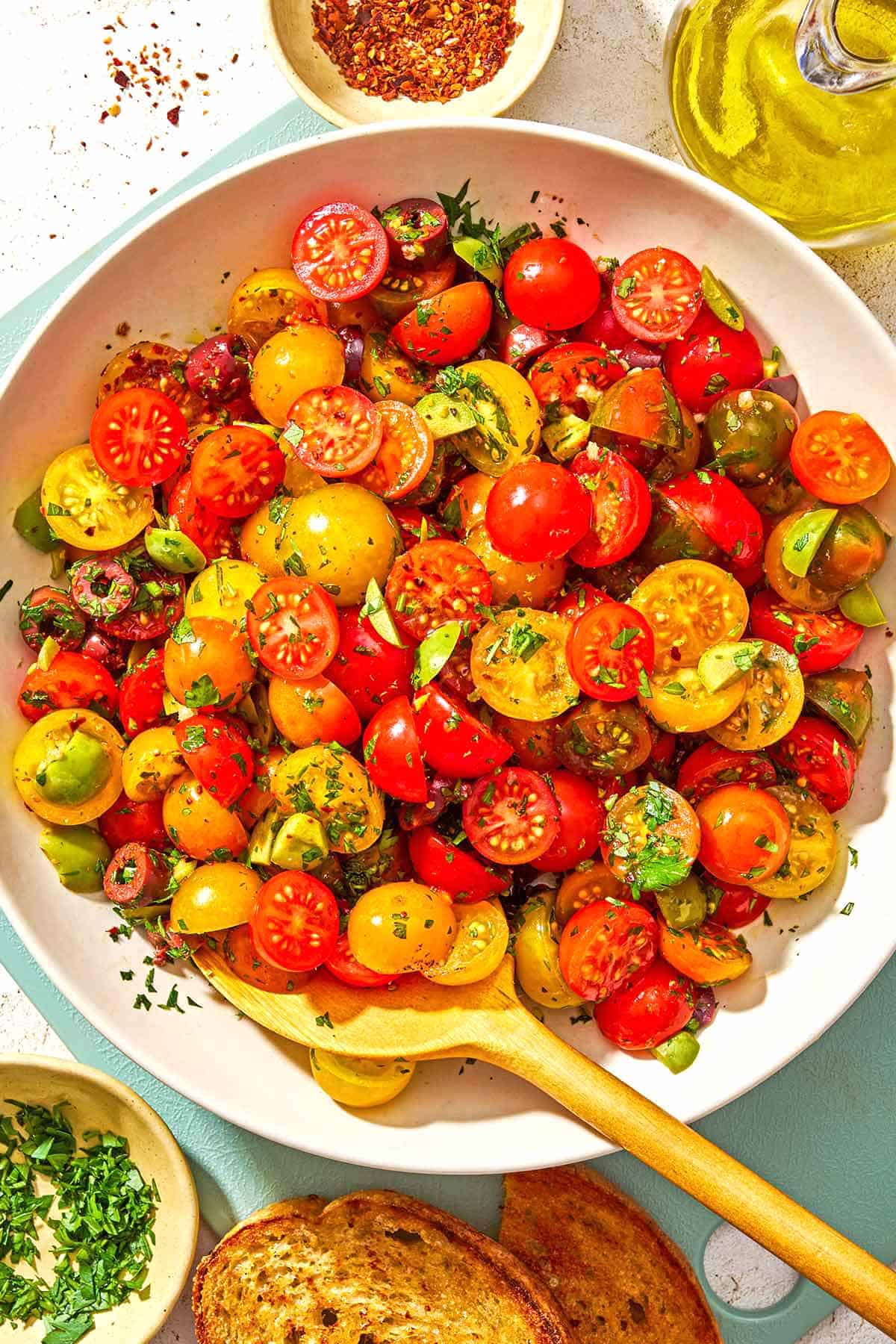 Simple Cherry Tomato Salad The Mediterranean Dish Simple Cherry Tomato Salad The Mediterranean Dish