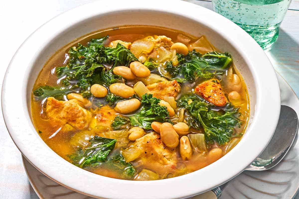 Chicken and Kale Soup