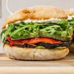 Roasted vegetable sandwich pin image 2.