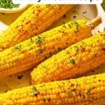 Air fryer corn pin image 2.