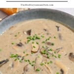 Mushroom Soup pin image 1.