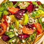 Beet salad recipe pin image 2.
