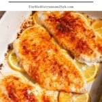 Red snapper recipe pin image 1.
