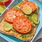 Cilantro lime salmon pin image 2.