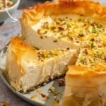 Baklava cheesecake pin image 2.