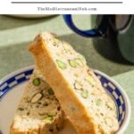 Pistachio biscotti pin image 1.