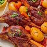 Braised lamb shanks pin image 2.