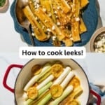 Pin image 3 for braised leeks.