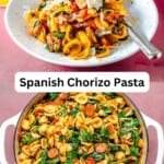 Chorizo pasta pin image 3.