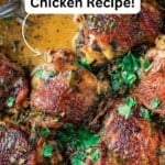 Pin image 2 for the cilantro lime chicken recipe.