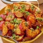 Crispy red skin potatoes pin image 2.