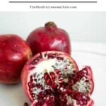 How to cut a pomegranate pin image 1.