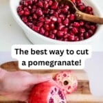 How to cut a pomegranate pin image 3.
