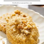Melomakarona Greek Cookies pin image 1.