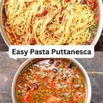 Puttanesca recipe pin image 3.
