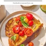 Savory french toast pin image 1.