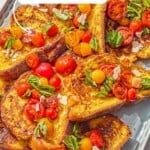 Savory french toast pin image 2.