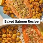 Slow roasted salmon pin image 3.