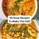 30 Easy Soup Recipes pin image 2.