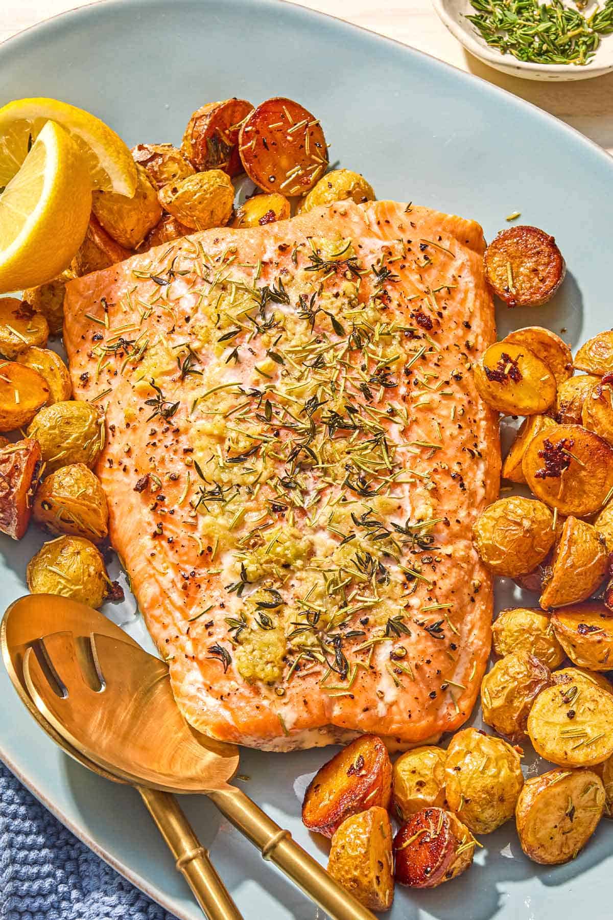Slow Roasted Salmon