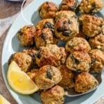 Turkey meatballs pin image 2.