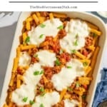 Baked ziti pin image 1.