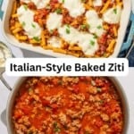 Baked ziti pin image 3.